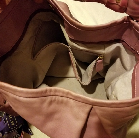 Coach leather bag - Picture 4 of 5